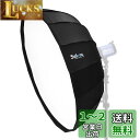 Selens ソフトボックス 65cm レードーム型 ディフューザー ボーエンズマウント適用 一秒展開 折り畳み 写真撮影 モノライト ポートレート ストロボ撮影適用
