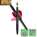 【送料無料】ROWNYEON リップブラシ 平筆 リップ筆 スライド式 メイクブラシ リップ用 化粧ブラシ 化粧筆 高級繊維毛 伸縮可能 持ち運び 便利 使いやすい 柔らかい 肌に優しい 初心者に ギフト (黒色)