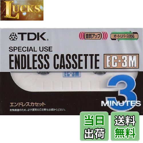 【送料無料】TDK エンドレスカセット3分 [EC-3MA]