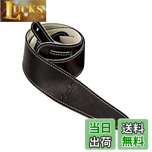 【送料無料】Fender フェンダー ストラップ BALL GLOVE LEATHER STRAP, BLK