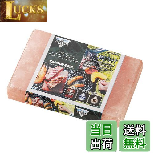 【送料無料】キャプテンスタッグ(CAPTAIN STAG) バーベキュー 調味料グッズ ヒマラヤ産 岩塩プレート ..
