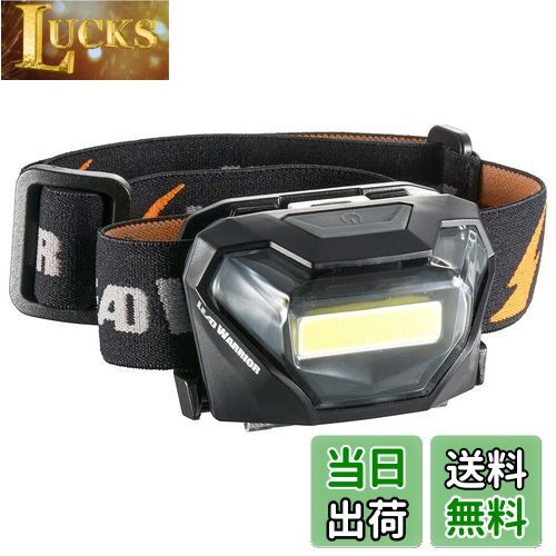 ̵ۥŵ LEDإåɥ饤 LEAD WARRIOR Ӽ 300lm LC-LW300C-K 08-1325 OHM