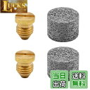 【送料無料】DERASLフォームキャノンオリフィスノズル先端 金属制 フォームランス用 オリフィスのスクリューのノズル メッシュフィルタ 2pcs (ノズルとフ...