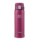 象印マホービン 水筒 MIZUNOモデル 480ml ワンタッチマグ 軽量&コンパクト スタンダードタイプ 保温・保冷 ワインレッド SM-SM48-VR
