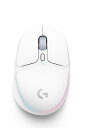 Logicool G ゲーミングマウス G705 ワイヤレス マウス LIGHTSPEED Bluetooth 2種類無線接続に対応 LIGHTSYNC RGB 85g 軽量 PC windows mac ホワイト G705WL 国内正規品(2)