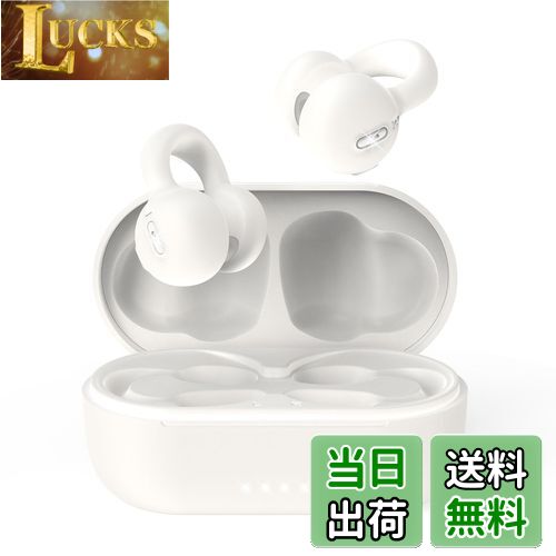 【時代を開く OWSイヤホン】 Bluetoothイヤホン 「イヤーカフ」型イヤホン 完全ワイヤレスイヤホン bluetooth 5.3 マイク付き 骨伝導イヤ...