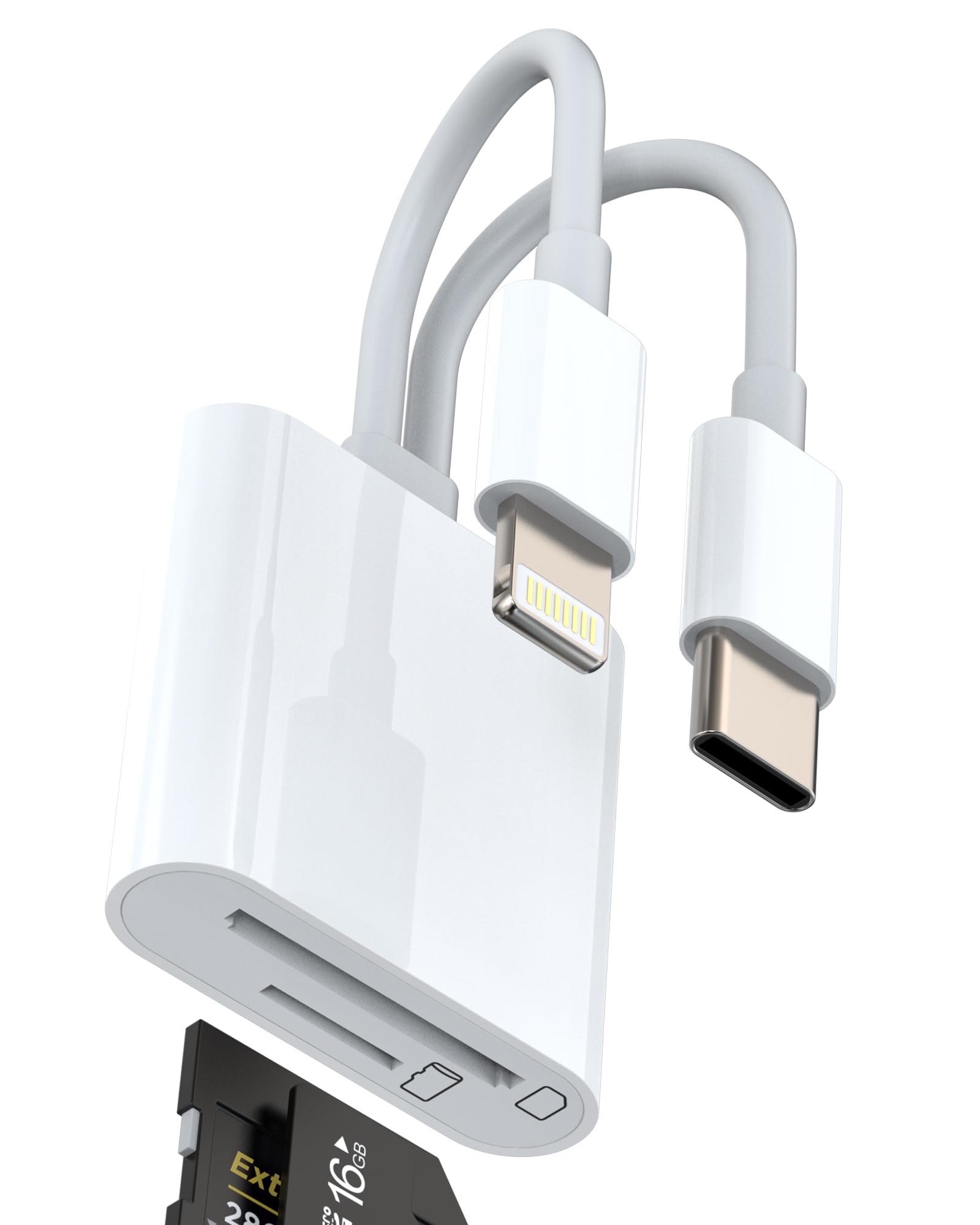 Lightning USB C 変換アダプタ Micro SD SDカードリーダー 対応Apple iPhone15 Pro Max 対応iPad 対応Samsungタイプc ライトニング TF マイクロSD メモリーカード アダプター カメラ フラッシュカード バックアップ 写真保存 データ移行 かーどりーだー アイフォン SD C