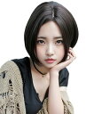 AISIQUEENSウィッグ ボブ 黒 ショート ストレート フルウィッグ レディース 黒髪 センター分け 前髪なし ファッション 自然 小顔 wig(30cm...