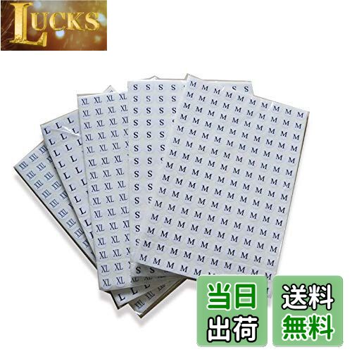 【送料無料】Sweetimes 業務用 サイズ シール XS-XXXL 30面（4500枚）セット No.86 (M 30面（4500枚）)(3)