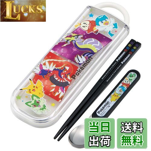 【送料無料】スケーター(Skater) 箸 スプーンセット 抗菌 ポケットモンスター 23N 日本製 CCA1AG-A