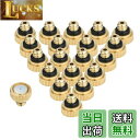 【送料無料】ミストノズル 噴出ノズル 0.3 mm 真鍮製 噴霧スプレー スプリンクラー 農業灌漑 ガーデンニング 水やり 散水用具 20個セット