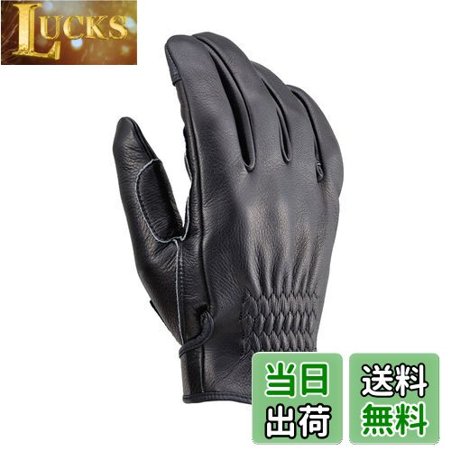 【送料無料】デイトナ(Daytona) 極上プレミアム バイク用 グローブ 春夏秋冬 本革(牛革) 日本製 内縫いガンカット ショート HBG-037 ブラック XLサイズ 96814