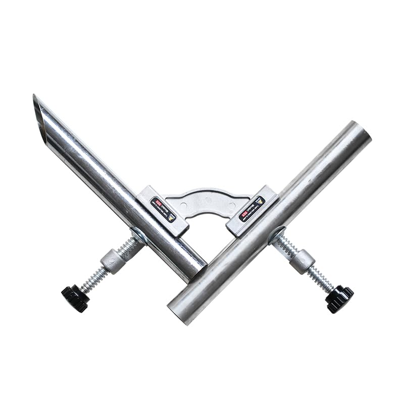 【送料無料】LISHUAI シルバー アルミニウム 直角固定 コーナークランプ 鋼材溶接バイス