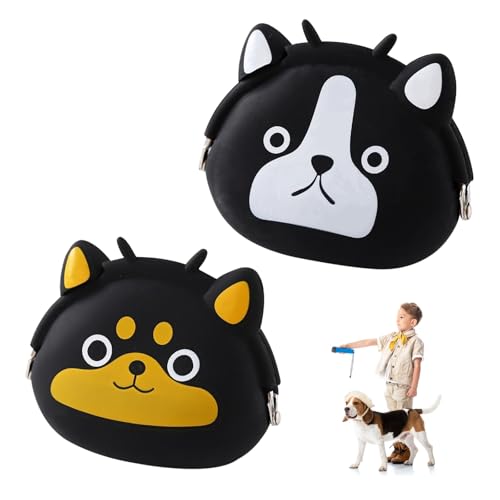 【送料無料】TVETE シリコン製犬用おやつポーチ【2個セット】 犬用おやつポーチ バックル付き 洗える 訓練バッグ おやつ入れ 餌入れ 防湿 防水 犬猫用 開...