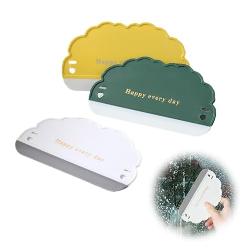 【送料無料】TVETE ミニワイパー キッチンスキージー 水切りワイパー 【3個セット】 雲の形 シリコーン..