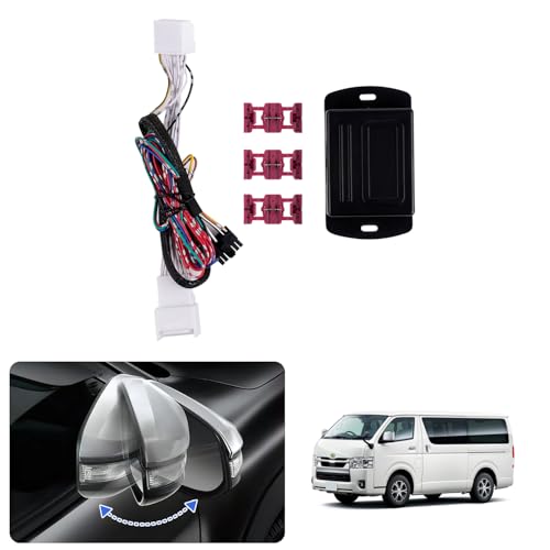 【送料無料】Jiooy ハイエース200系 ドアミラー格納 キット