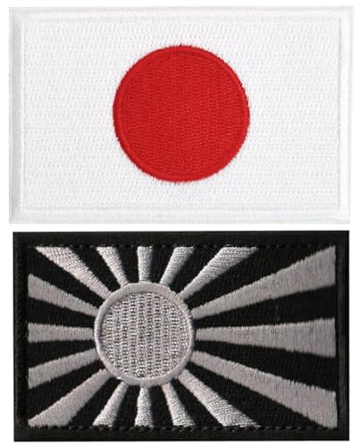 【送料無料】ワッペン 刺繍 ベルクロ 国旗 ワッペン 8cm×5cm ミリタリー サバゲー タクティカル アップ..