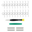 【送料無料】Lyyxjsltd Ps 5コントローラー用バネパーツ L2R2トリガーボタンスプリング レバーレスコントローラー 修理パーツ 交換部品 ps5用 ...