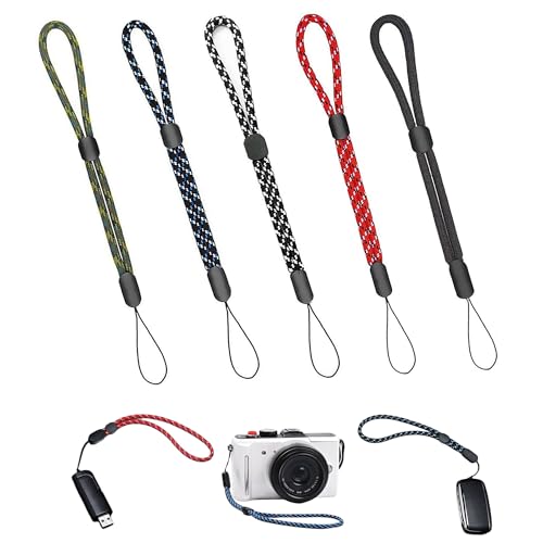 【送料無料】[DEVENTORZ] ハンドストラップ リストストラップ 5本セット 長さ調整可能 落下防止 紛失防..