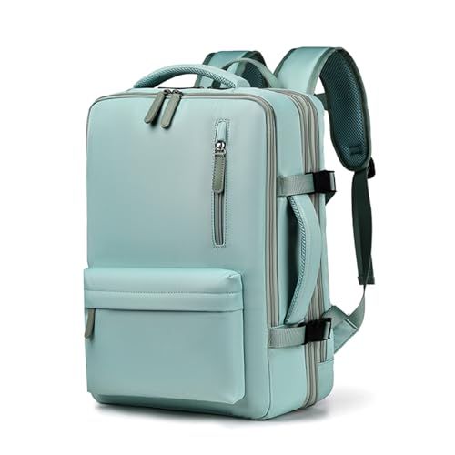 【送料無料】[OFAMOUS] 大容量ビジネスリュック 旅行カバン レディース メンズ 防水 2WAY 多機能 拡張可能 USBポート付き キャリーオン対応 15.6インチPC A4