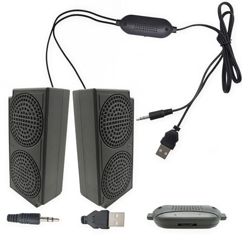 【送料無料】ミニ スピーカー 3W 8 オーム、CTRICALVER ケーブル長 1.5 メートル、コンピューター、カ..