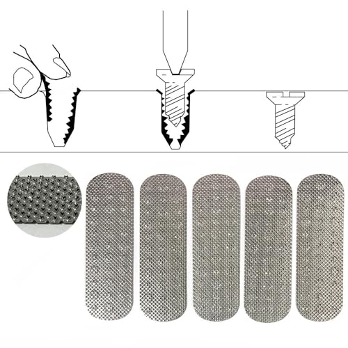 【送料無料】GLOWZEN ネジ穴補修キット ネジ穴スリップ修理 5個入り 108mm*34mm トリミング可能なサイズ