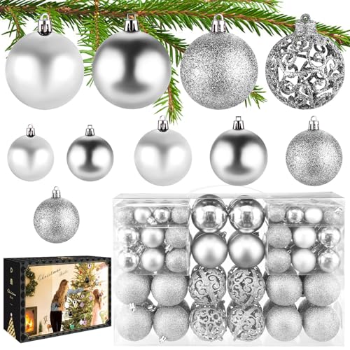 【送料無料】Kugooyi クリスマスボール 北欧風 オーナメント 豪華 飾り プラスチック 割れに ...