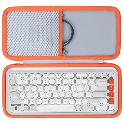 【送料無料】Lebakort収納ケースと互換性のあるLogicoolロジクール POP ICON KEYS K680GR K680OW 薄型 ..