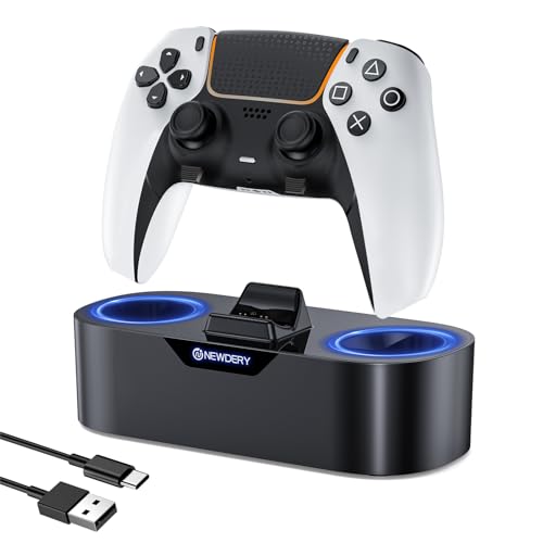 【送料無料】NEWDERY PS5 コントローラー 充電スタンド 1台充電