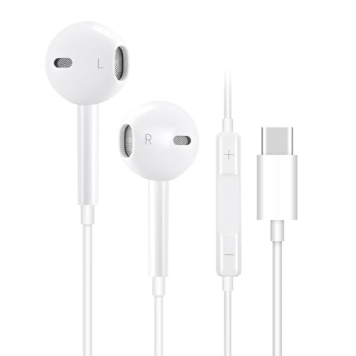 【送料無料】[LUYING] タイプc イヤホン Type-C イヤホン 有線 HIFI音質 音量調節 マイク付き 通話可能..