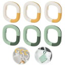 【送料無料】EsiFare S字フック 落下防止 錆び防止【6個セット】S型フック 折りたたみ式 小物掛け 吊り下げ 収納 お風呂 台所 オフィス用フック