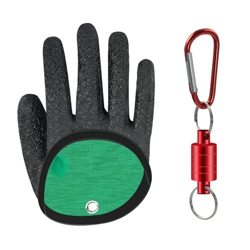 【送料無料】OptiPro 釣り手袋 耐切創釣り手袋 マグネットフック付き フィッシンググローブ 高耐久 滑..