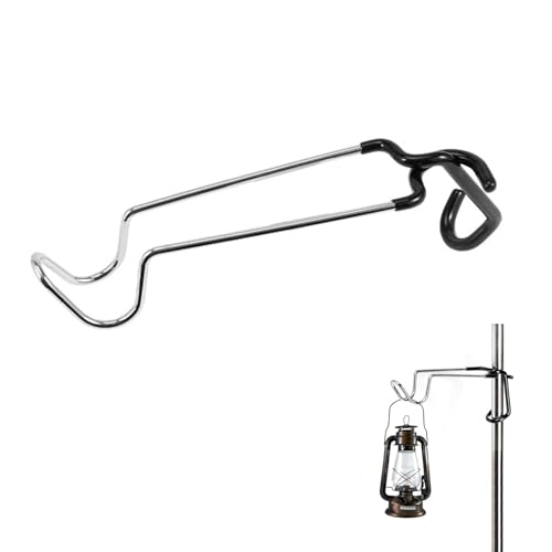 【送料無料】TVETE ポールランタンハンガー キャンプ用ランタンフック ステンレス鋼のキャンプ ハンガー ランタン用アクセサリ キャンプでも室内でも適用 多機...