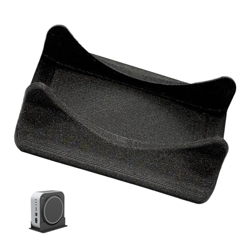 【送料無料】TVETE Mac Mini M4 2024 スタンド 滑り止めマット付き 縦置きスタンド コンピュータホルダ..