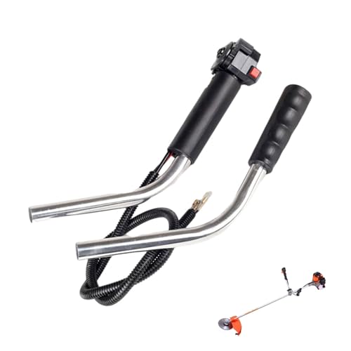 【送料無料】TVETE 草刈り機 ハンドル 両手 刈払機 グリップ 草刈り機 両手ハンドル ケーブル付き草刈..