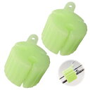 【送料無料】EsiFare 釣り竿ホルダーストラップ 【2個セット】釣り竿固定ボール,釣り弾性ロックボール 3穴ロッドホルダー 3mm 6mm 8mm ロッド保...