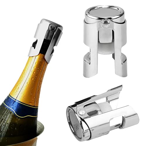 【送料無料】EsiFare シャンパンストッパー ワイン シャンパン 栓 2個 保存 漏れ防止 酸化防止 ワイン..