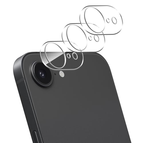 【送料無料】【3枚セット】iPhone 16e カメラフィルム 日本旭硝子素材 強化ガラス Greerass カメラ保護..