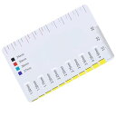 【送料無料】TVETE 弦高ゲージ 弦高調整 ギター スケール 【参考サイズ表付き】 プラスチック ギター 弦高定規 定規 ギター ギターメンテナンス工具 ギタ...