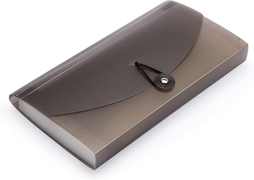 【送料無料】VitalBloom ドキュメントファイル 13ポケット レシートホルダー 大容量 請求書ホルダー ク..