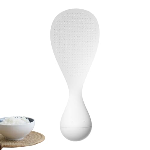 【送料無料】PAVIKE 立つしゃもじ スイングしゃもじ くっつかない 耐熱 立って置ける 倒れにくい ゆら..