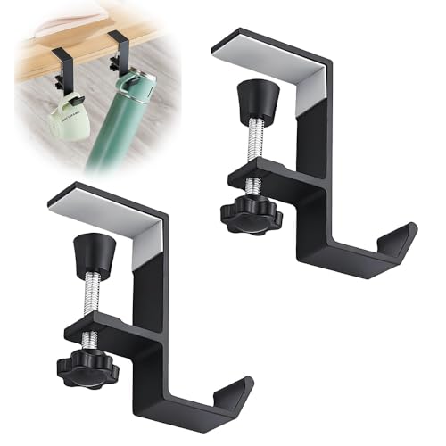 【送料無料】YJRUNFU テーブルフック ヘッドホンハンガー ヘッドホン ンハンガーヘッドホ デスク ネジ..