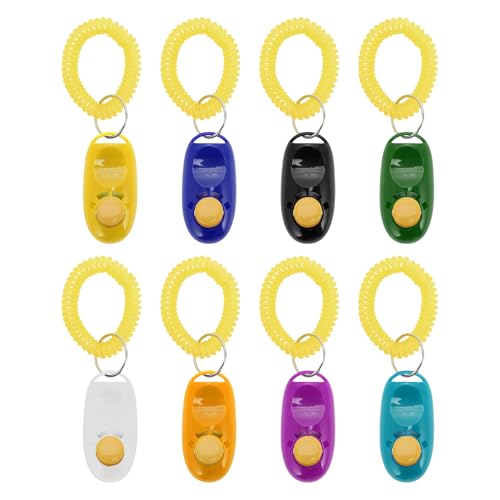 【送料無料】CAPASTEC クリッカートレーニング 犬用 静音設計 ABS+ステンレススチール+EVAリストバンド..