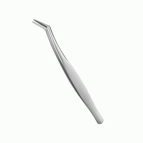 【送料無料】LeTradeJP つけまつげ用ピンセット、カーブしたピンセット、完璧なアイメイク、繊細な作業用、ステンレススチール