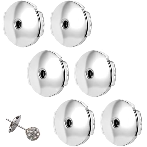 【送料無料】BLOOPIC ピアスキャッチ (6個入り) シリコンイヤリングバックル 取れないピアスキャッチ ..