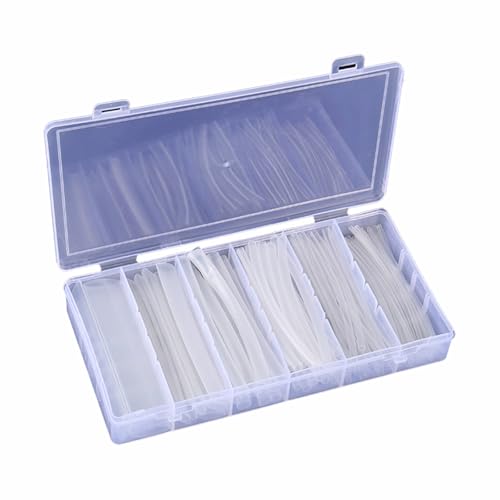 【送料無料】LeTradeJP 熱収縮チューブ透明タイプ 200本入り 収縮チューブ 熱収縮 チューブ 透明 絶縁..