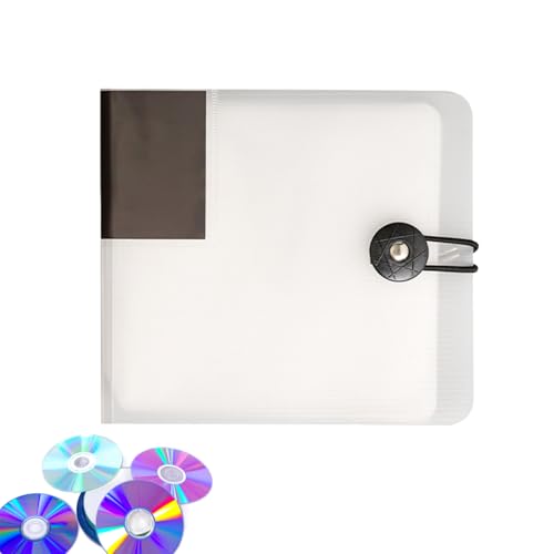 【送料無料】EsiFare CD収納ボックス DVD 保護・収納ケース 12枚収納可能 透明 バインダー cdケース dv..