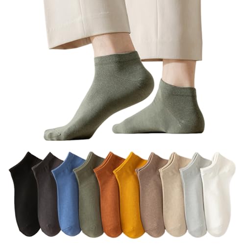 【送料無料】[Senteria] 靴下 メンズ ソックス 綿 5/6/10足セット スポーツソックス 男性用 カラフルソ..