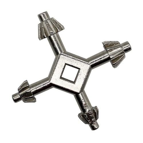 【送料無料】TVETE 4in1ドリルチャックキー 多機能ドリルレンチ キーレンチ4ヘッド 電動工具用チャック..