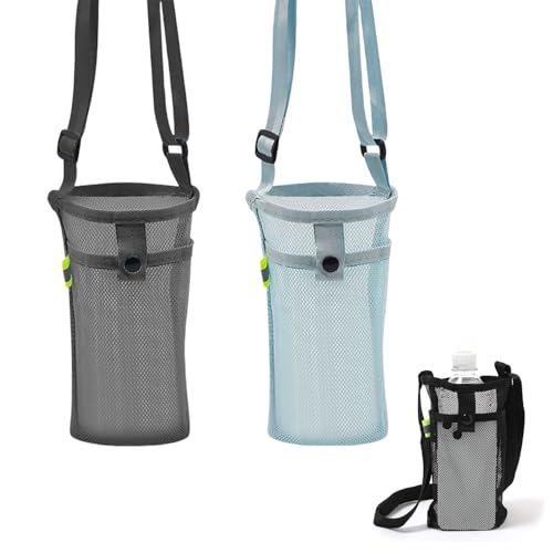 【送料無料】TVETE ウォーターボトル ポーチ メッシュ製 ウォーターボトルホルダー 【2個セット】 軽量..